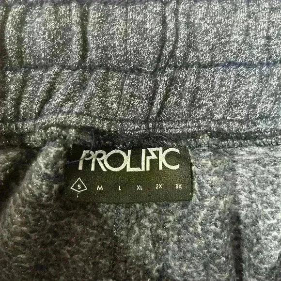 Prolific Men’s Navy Jogger Sweatpants Size Small - Picture 2 of 3